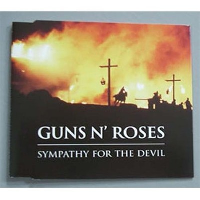 GUNS N ROSES SYMPATHY FOR THE DEVIL CD SINGLE WITH ESCAPE TO PARIS UK