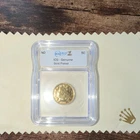 1900 Liberty Nickel 5C Gold Plated ICG Certified Genuine Coin