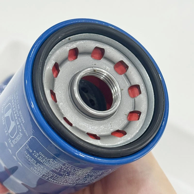 Filtros de aceite originales Honda 6 piezas con arandela de tapón de drenaje 15400-PLM-A02 NUEVO SELLADO Foto 3 de 4