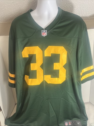 Green Bay Packers Aaron Jones Nike On Field Fußball Trikot Herren XXL Neu S26 - Bild 3 von 6