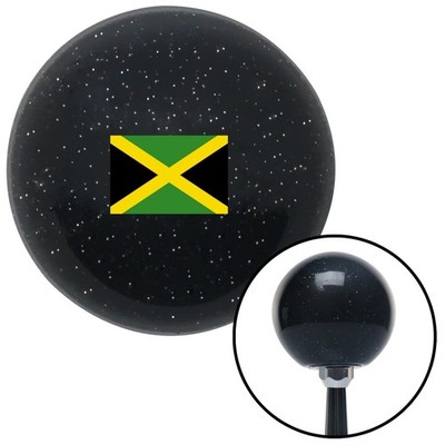 Jamaica Black Metal Flake Shift Knob w/ M16x1.5 Insert Shifter Auto Manual Brody