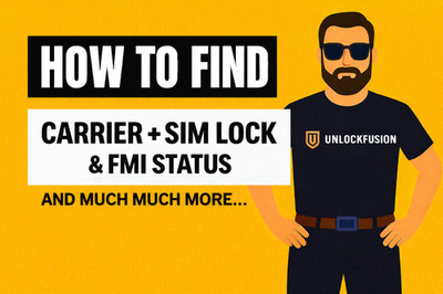 Carrier, Network, Simlock Status Check Service, iPhone MAC iPAD by SERIAL / IMEI