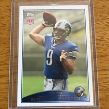 2009 Topps - Matthew Stafford #430 Throwing (RC)