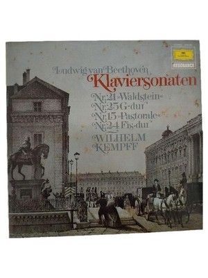 Ludwig van Beethoven Klaviersonaten Wilhelm Kempff Vinyl Deutsche Grammophon