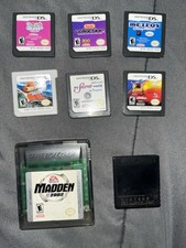 Nintendo Gameboy DS Games & A Game Cube Memory Card Lot ALL TESTED GOOD