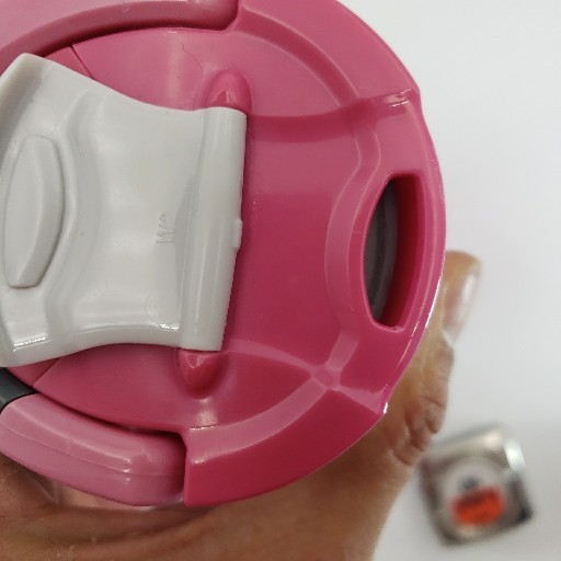 Contigo 24 oz Autoseal Water Bottle BPA-Free Plastic Purple Clip Handle Preowned