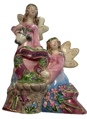 Blue Sky Clayworks Sisters Are Forever 8'' Fairies By Heather Goldmine 2006 YY5