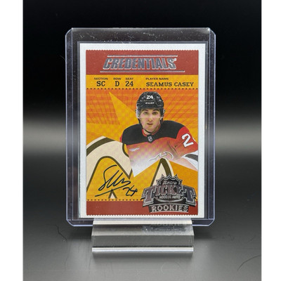 UD 2025-26 Credentials Update Retro Ticket Access Auto Seamus Casey RTA-CA