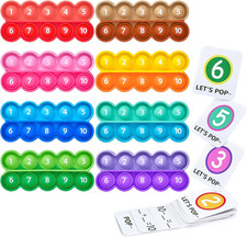 Ten-Frame Math Learning Tools for Elementary-8 Ten Frames and 20 Task Cards Math