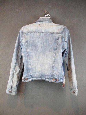 Denim & Supply Ralph Lauren Jacket Mens Small Blue American Flag