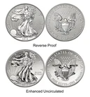 2013 American Silver Eagle West Point 2 Coin Set Reverse Proof  & Enhanced UNC
