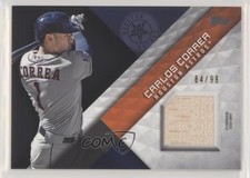 2018 Topps Major League Material Series 2 Black 84/99 Carlos Correa #MLM-CC o7m
