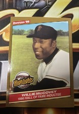 1986 Donruss Highlights - Willie McCovey #34