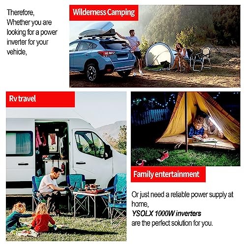  Power Inverter 12V to 110V，Dc to Ac Inverter 3 AC Outlets，1500 Watt 1500W - Picture 7 of 7