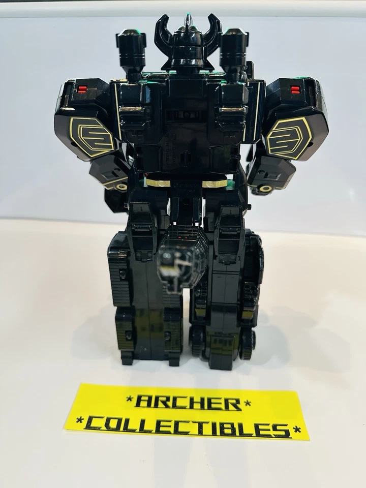 MMPR 1991 Bandai - MEGAZORD Black & Gold Limited Edition - Almost Complete - Image 3 of 4
