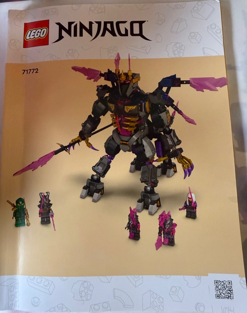 LEGO Ninjago 71772 The Crystal King Retired Set w/Minifigs Box