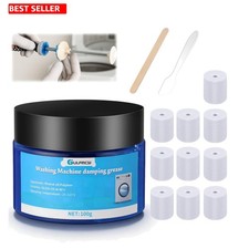 Washing Machine Damping Grease 3.5 Oz 10 Foam Inserts Maintenance Kit Set