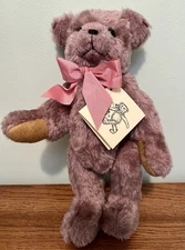 Jennifer Cooke VIntage Jointed Teddy Bear 13" Signed 1988