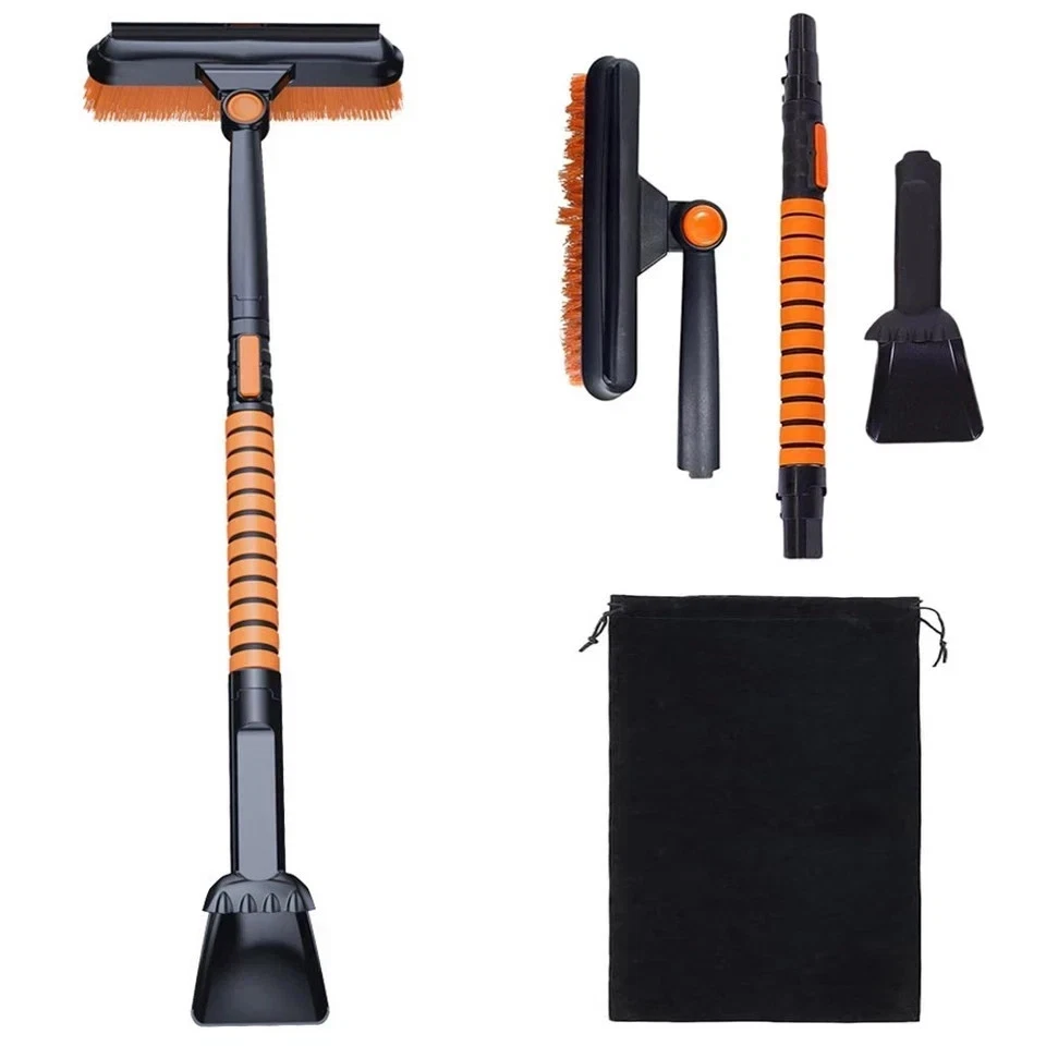Brosse Fiskars Plus 63cm Plus Car Snow Bsh & Ice Scraper Short, Fiskars | Stokker Grattoir à Glace Brosse Neige Courte