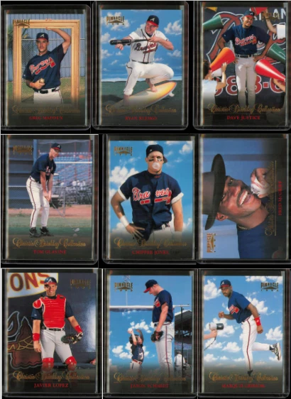 Jason Schmidt Baseball Atlanta Braves Sports Trading Cards for