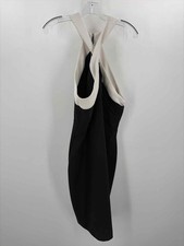 Pre-Owned Calvin Klein Black Size 12 Knee Length Sleeveless Dress