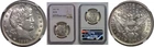 1892 Barber Half Dollar   NGC AU-58