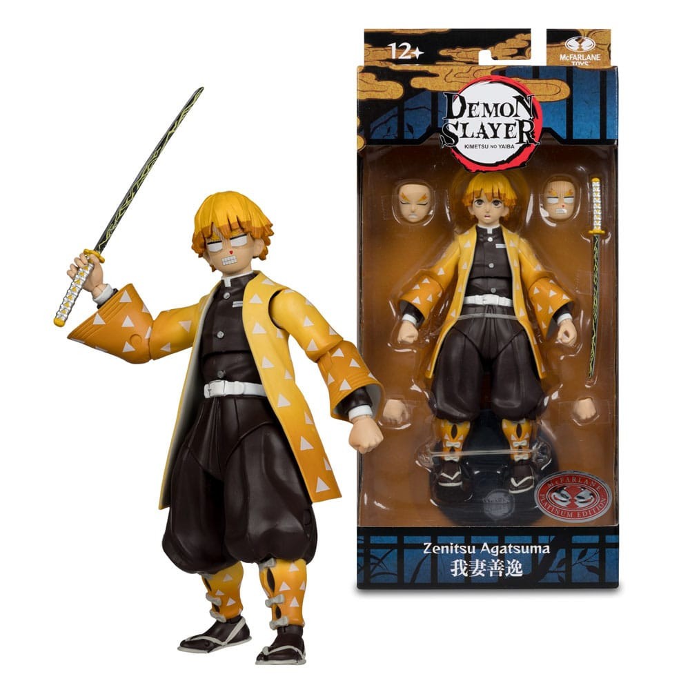 Demon Slayer: Kimetsu no Yaiba 15cm Action Figure Zenitsu Agatsuma PLATINUM