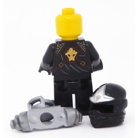 LEGO Ninjago Cole ZX Minifigure Shoulder Armor Black Ninja 9449 New