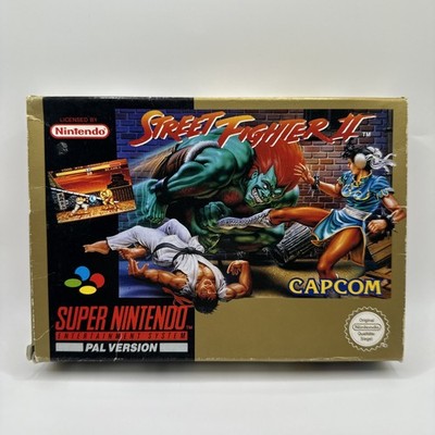 SUPER NINTENDO || STREET FIGHTER II IN OVP + SPIELEANLEITUNG || SNES RETRO ||