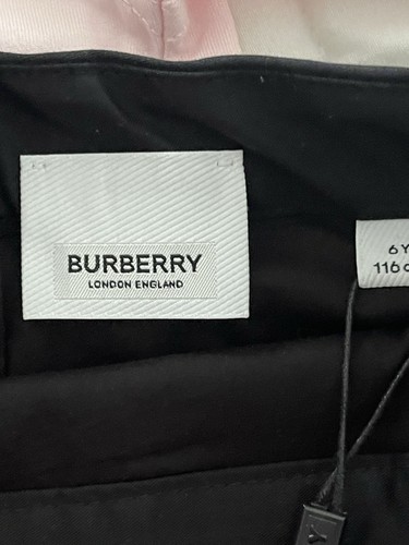 Burberry Pink Shirt “Pia Bear“ And A Black Burberry Skirt “ Myrtle” Sz6 NWT - Picture 19 of 20