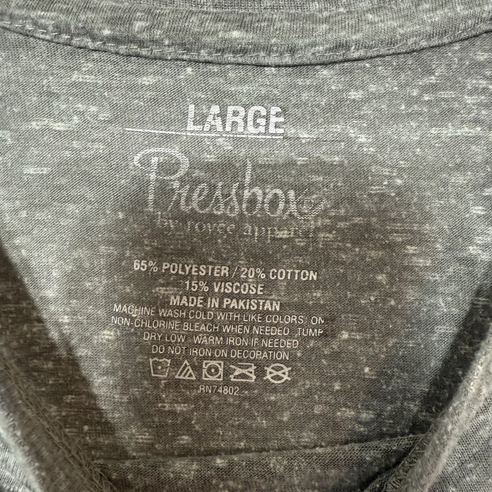 Pressbox Alabama Crimson Tide Women’s gray cotton blend T-shirt size Large - Image 4 of 4