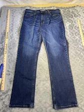 Members Mark Jeans Mens 32x30 Blue Medium Wash Straight Leg Denim