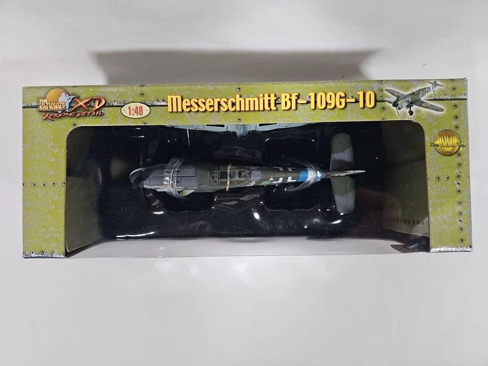 WWII Ultimate Soldier 1:48 MESSERSCHMITT Bf-109K-4 green 4 NEW Plane - Image 3 of 4