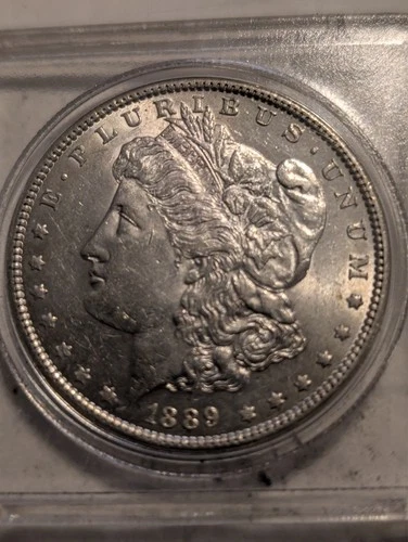 1889 USA Morgan Dollar. Good condition