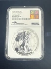2021 W American Silver Eagle 1 Coin From Silver Design Set Reverse Proof PF70