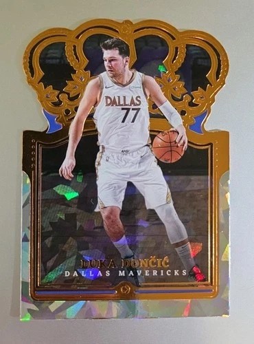 2021-22 Panini Crown Royale Crystal #20 Luka Doncic Mavericks