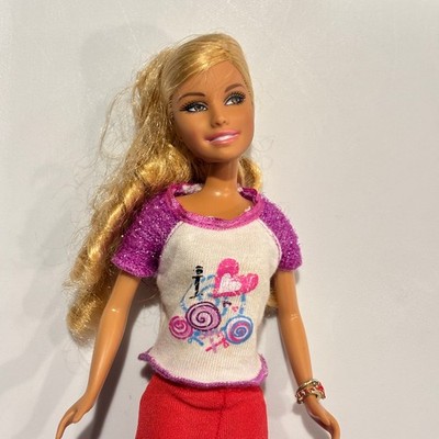 2001 Mattel Barbie Fashion Doll 10'' Blond Almond Shaped Brown/Hazel Eyes