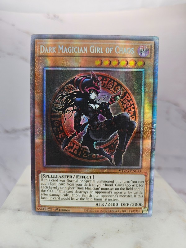 Dark Magician Girl of Chaos - Starlight Rare Custom Alternate Art English Card