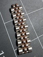   Genuine Rolex 18K Rose Gold  Steel Jubilee Link   12mm   Fits Datejust 179171