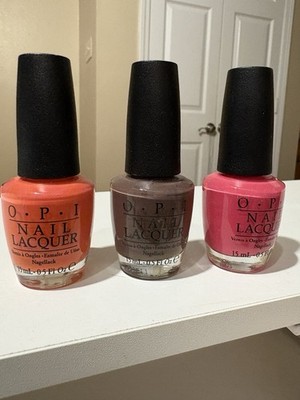 3 Opi Discontinued Colors New You Dont Know Jacques Feeling Hot Hot Hot