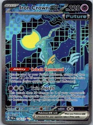 Iron Crown ex 158/131 Prismatic Evolutions Special Illustration Rare