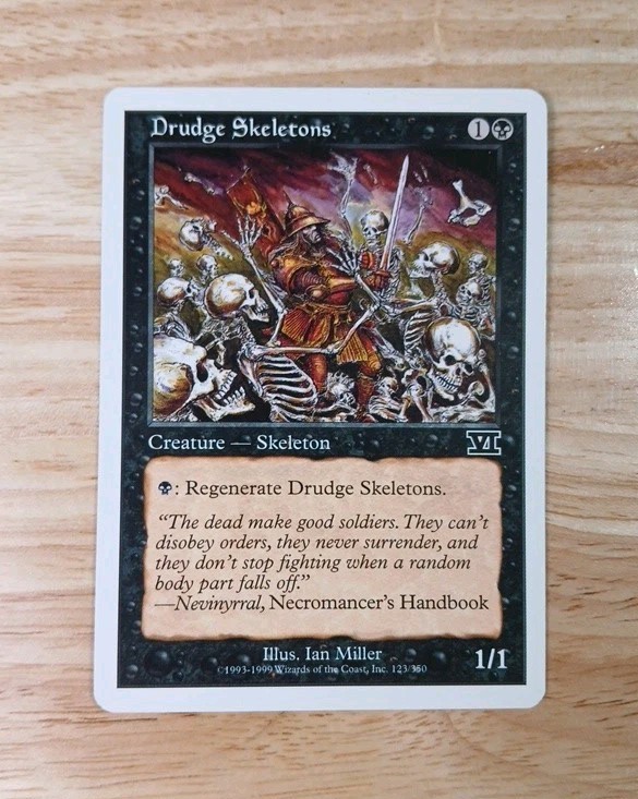 MTG Drudge Skeletons 6th Edition LP