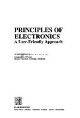 Principles of Electronics Hardcover John Beynon