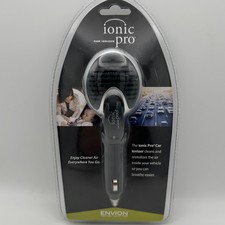 Ionic Pro Car Ionizer Cleans  Revitalizes Air Uses 12-Volt Cigarette Lighter