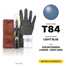 Touch Up Paint For Mitsubishi Lancer T84 Light Blue Full Kit Ute Body Fix