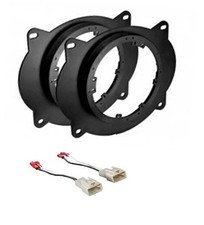6x9 to 6 -Inch 6" 6.5" Front Door Speaker Install Adapter Plates Speaker