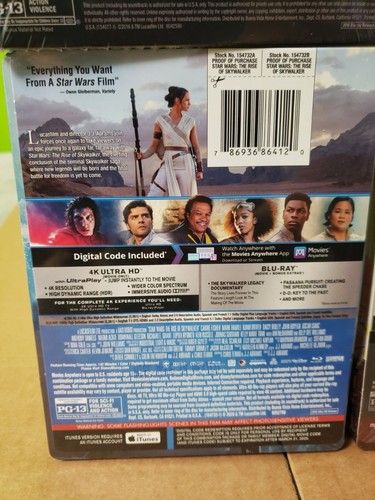 STAR WARS- 4K+3D+Blu-ray, 5 STEELBOOKS- BEST BUY EXCLUSIVES- LOT Of 5~NEW, RARE! - Bild 14 von 24