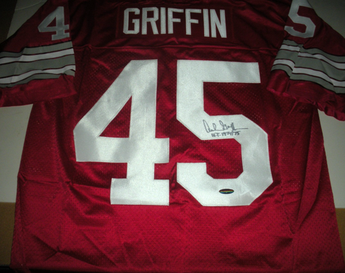 ARCHIE GRIFFIN OHIO STATE BUCKS TRISTAR/COA SIGNED OFFICIAL LICENSED NIKE JERSEY
