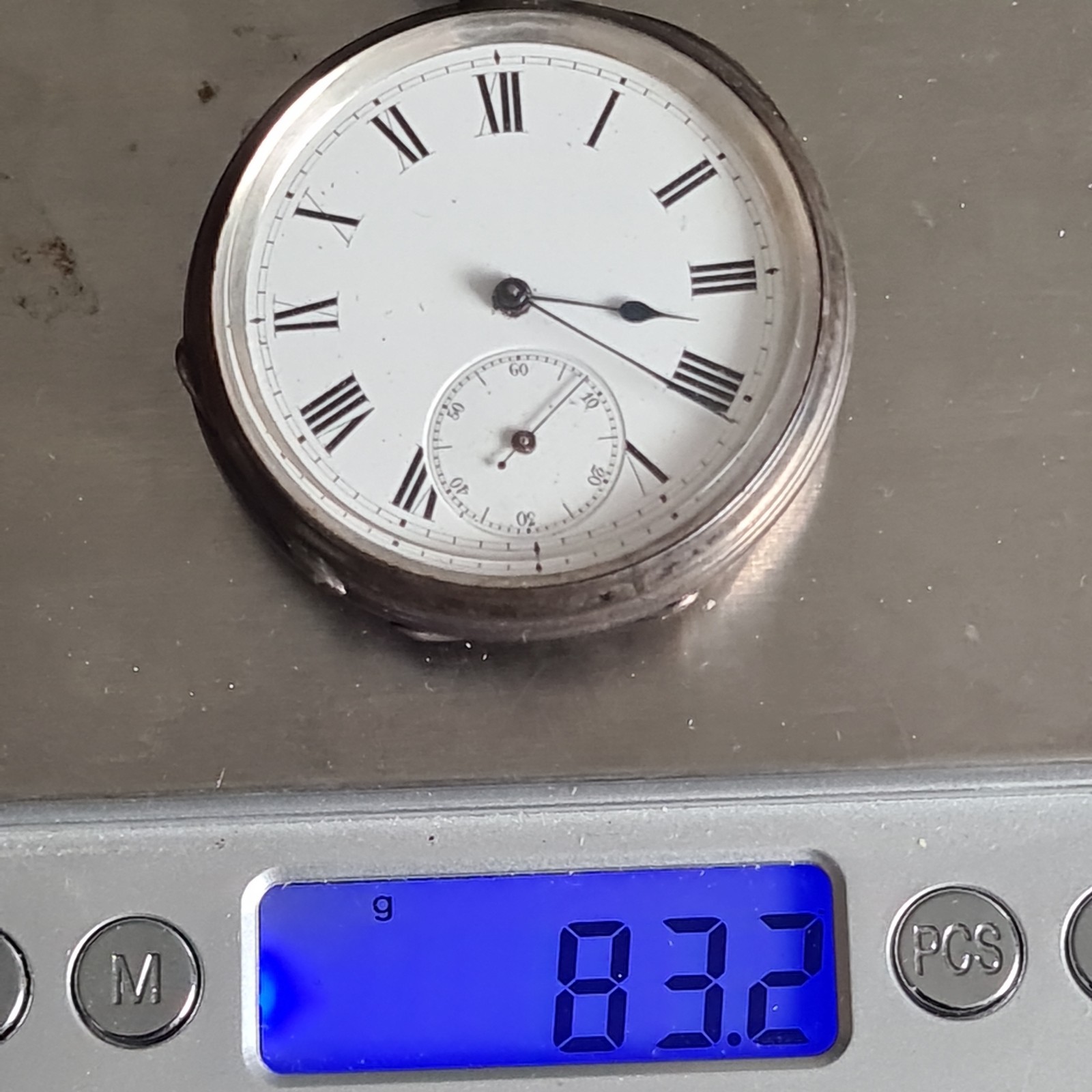 Antique solid silver gents John Bennett Pocket Wa… - image 10