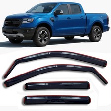 in-Channel Window Visors Rain Guards Compatible with Ford Maverick 2022-2025 ...